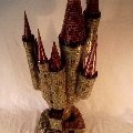 The Kuriologist  - Fantasy Tower Fairy Castle - Sculpture